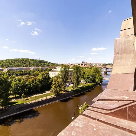 Classy Riverside In The Old Town Of * Praga